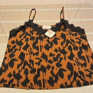 Copper Closet Camisole, New with tags. Size Medium